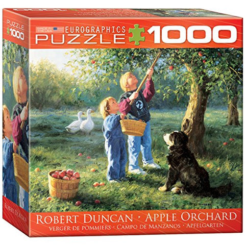Apple Picking by Duncan 1000 pc 10x14 inches Box, Puzzle