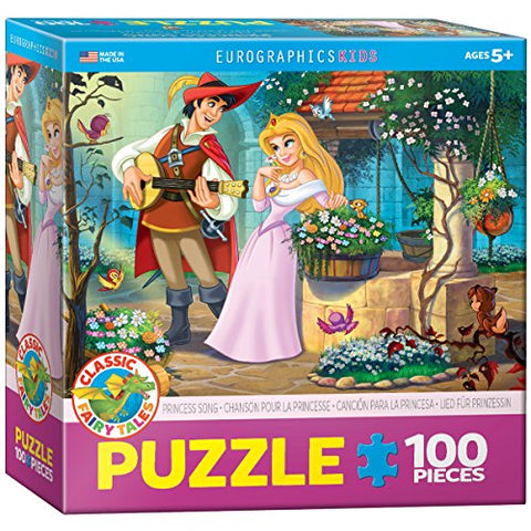 Princess Song 100 pc 8x8 inches Box, Puzzle