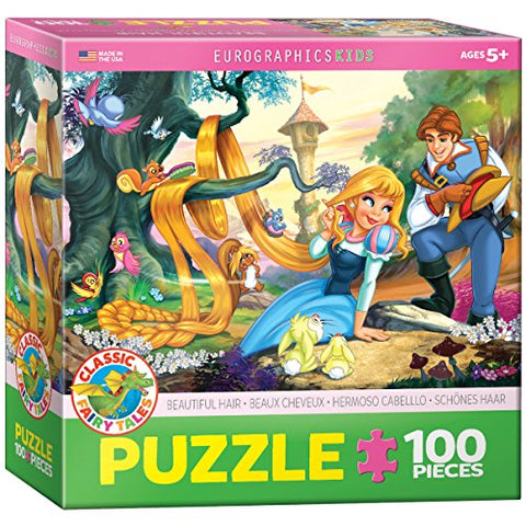Beautiful Hair 100 pc 8x8 inches Box, Puzzle