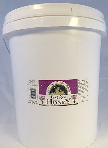 60 LB. PLASTIC BUCKET STAR THISTLE HONEY-RAW (5 Gallons)