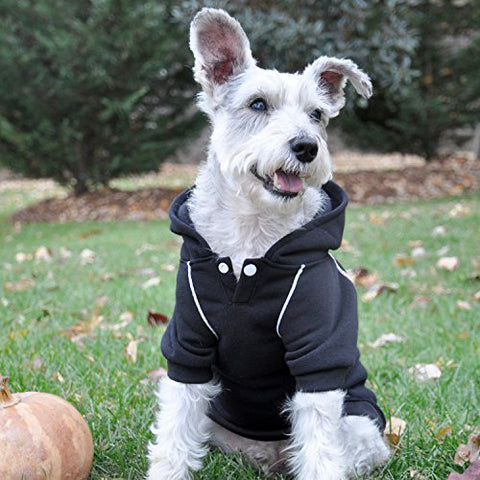 Doggie Design Sport Hoodie - Jet Black XXXL