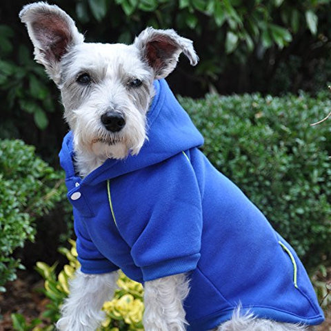 Doggie Design Sport Hoodie - Nautical Blue Large