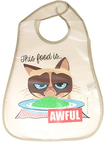 Grumpy Cat  Bib "This Food Is Awful"