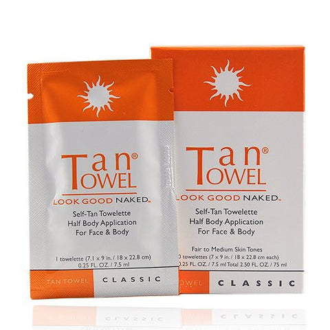 10 pack Tantowel Classic Half Body