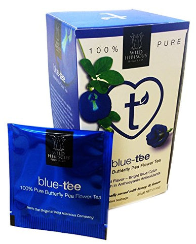 Wild Hibiscus Blue-Tee 100% Pure Butterfly Pea Flower Tea - 1.1 oz