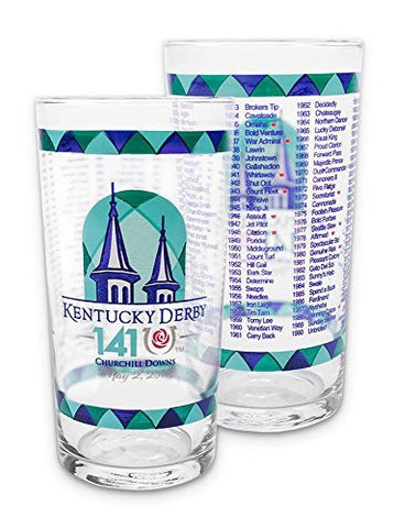 Caufields 141 Kentucky Derby Mint Julep Glass