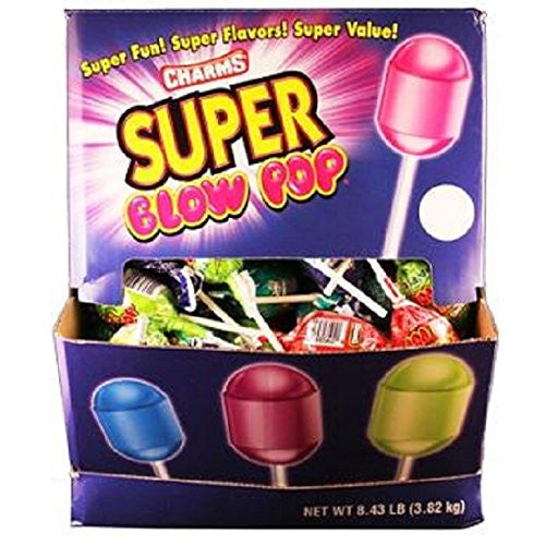 CHARMS, BLOW POPS SUPER ASSORTED