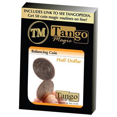 Balancing Coin (Half Dollar) by Tango Magic (D0067), Trick