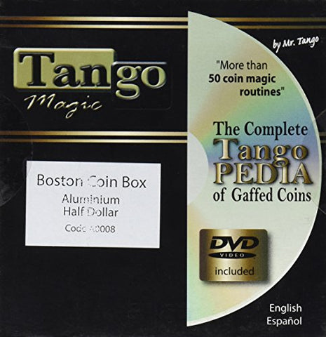 Boston Coin Box Half Dollar Aluminum by Tango (A0008), Trick
