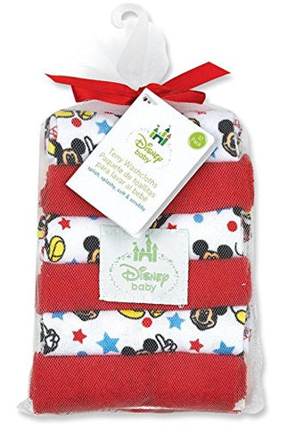 Mickey Mouse 12-Pack Washcloth Set