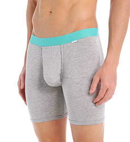 Weekday Boxer Brief - Heather/Seafoam/Yellow - Medium