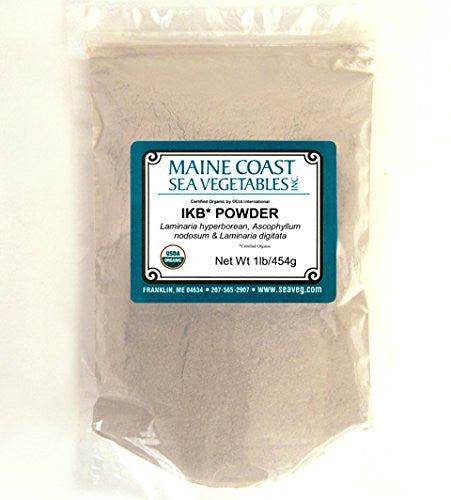 Bulk Milled Sea Vegetables, Icelandic Kelp Blend Powder 1 lb