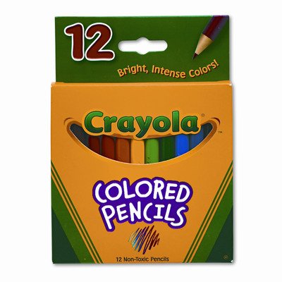 12 ct. Colored Pencils, Short