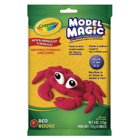 Model Magic, 4-oz. Pouch - Red1, 2