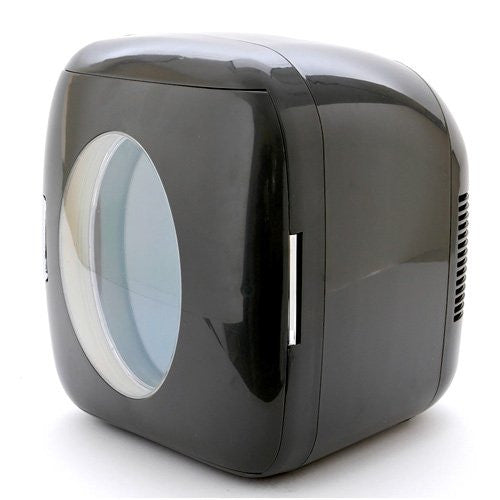 12 Can Mini Hot/Cold Refrigerator - Black
