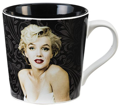 Marilyn Monroe "Wonderful" 12 oz. Ceramic Mug, 5 x 3.5 x 3.75"