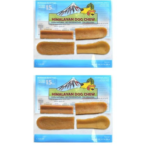 Himalayan Dog Chew 100% Natural for Dogs Under 15 lbs - Small, 3.5 oz