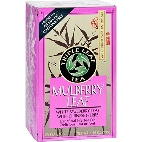 Triple Leaf Tea - 20 bag White Mulberry Leaf Tea