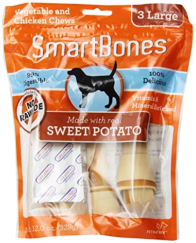 Sweet Potato Bone 7" Large 3pk