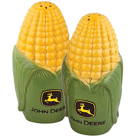 John Deere Corn Cob Salt and Pepper Shaker Set