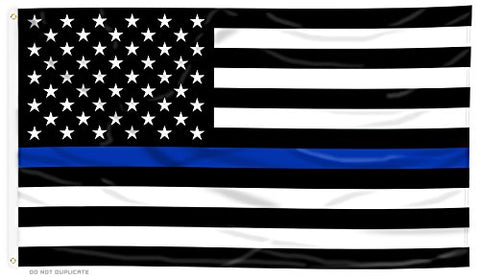 Police 3' X 5' Flag (not in pricelist)