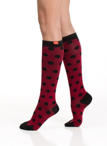 Polka Dots: Red & Black, Cotton, S