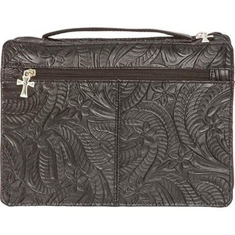 Casual Outfitters™ Solid Genuine Leather Bible Cover