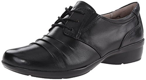 Women's Carly, Black Leather, 7.5 N