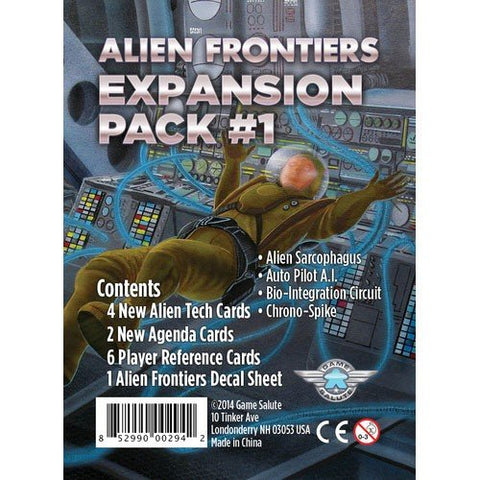 Game Salute Alien Frontiers: Expansion Pack 1