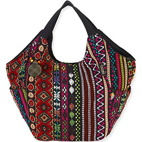 Catori Tangier Shoulder Tote Bag, 21.5" x 6.5" x 14.5"