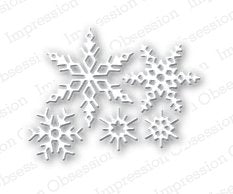 Sm. Snowflake Set Dies 0.50" x 1.50"