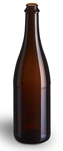Bottles - 750ml Amber Champagne/Belgian Style - Case of 12