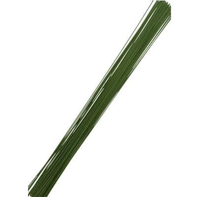 Green Covered Wire 30G 14" 50 Per Pack