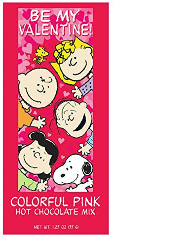 Valentines Packets Peanuts Be My Valentine Pink Hot Chocolate, 1.25 Oz
