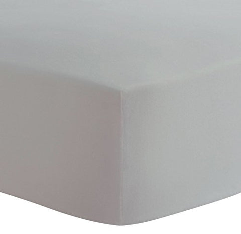 Organic Jersey Travel Crib Sheet, 42" x 24" / 106cm x 61cm - Grey