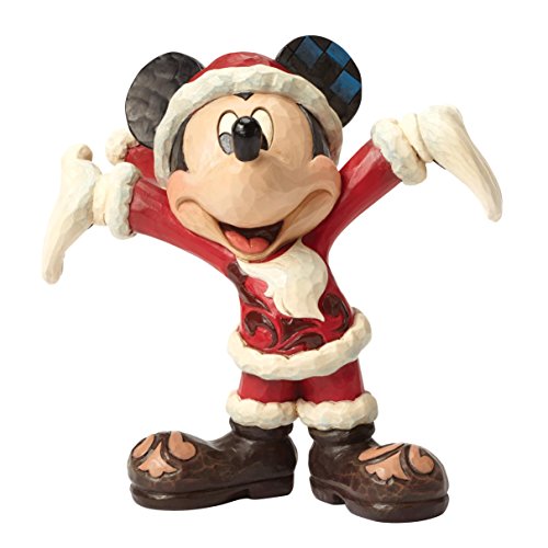 Enesco DSTRA Santa Mickey TA DA  Pose