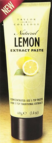 TAYLOR & COLLEDGE LEMON EXTRACT PASTE (1.4oz)