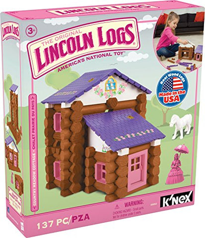 Lincoln Logs Country Meadow Cottage
