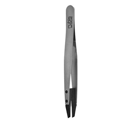 Rubis 3-3/4" Techno Tweezer, Stainless Steel