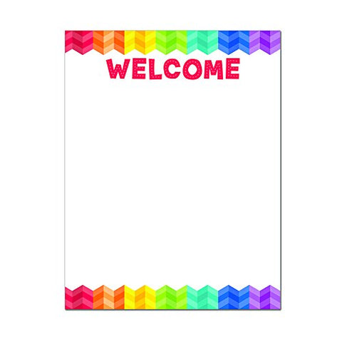 Painted Palette Welcome Chart