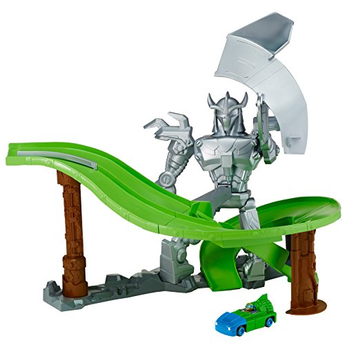 TEENAGE MUNTANT NINJA TURTLES - T-MACHINES DIE CAST, Turtles Revenge Deluxe Playset