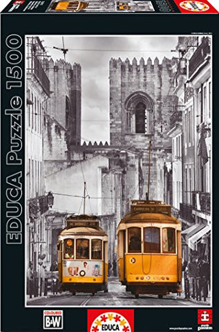 Tranvia Lisbon B and W 1500pc