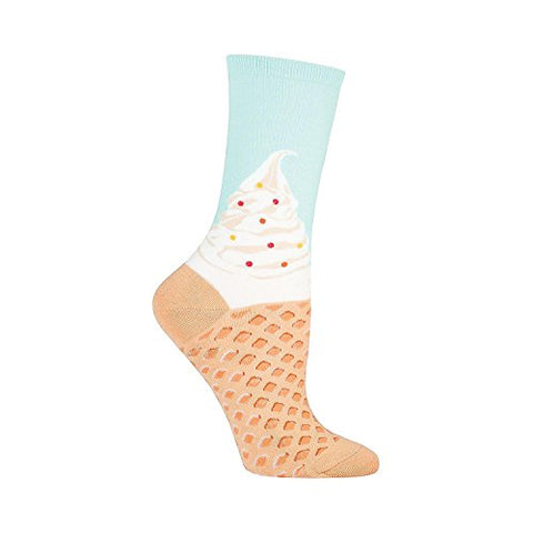 Women's Soft Serve Ice Cream Socks, Mint