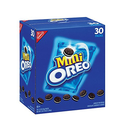 Nabisco Oreo Mini Cookies - 1.5oz/30pk