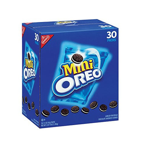 Nabisco Oreo Mini Cookies - 1.5oz/30pk