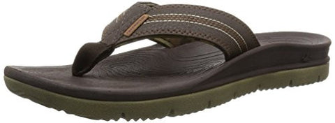 Men's Sandals Tall Boy - Brown/Olive, Size 10