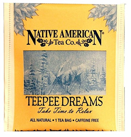 Teepee Dreams Mint Peppermint Valerian Root Chamomile Tea 0.70 oz (100ct/box)