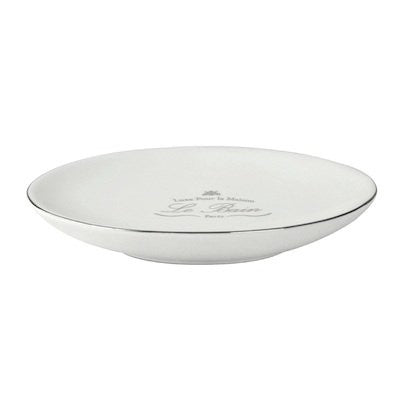Le Bain: Soap Dish, (White Porcelain)