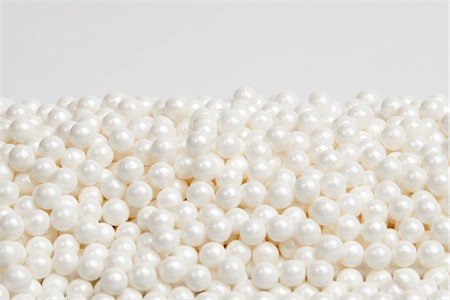 Shimmer Pearls Candies White 2 lb. Bag