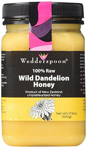 100% Raw Dandelion Honey 500g/17.6oz Poly Jar